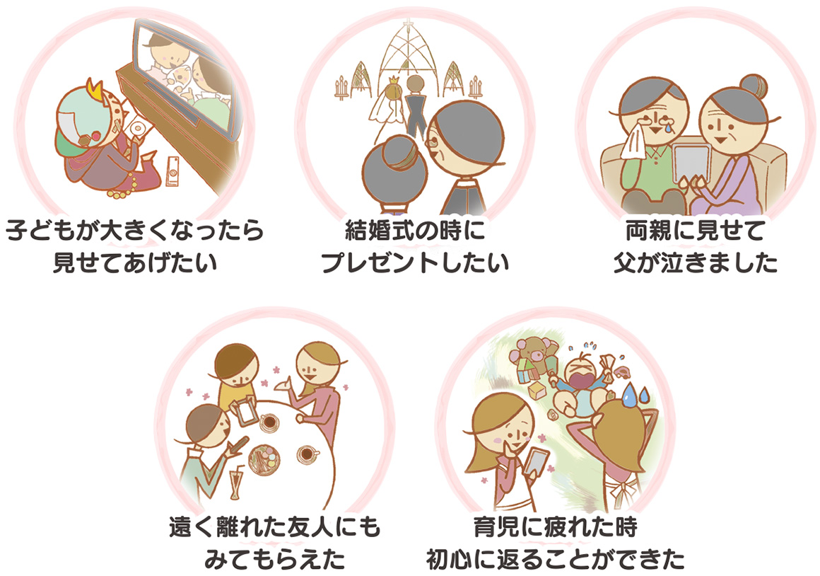 未来へ残す感動のプレゼント