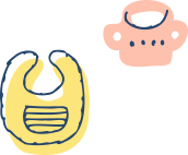 よだれかけ・コップ